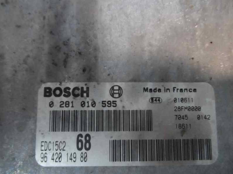 CENTRALITA MOTOR UCE CITROEN XSARA PICASSO 2001 2.0 HDI (90 CV)