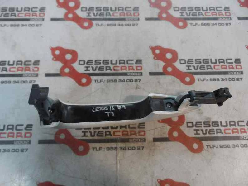 MANETA EXTERIOR TRASERA IZQUIERDA TOYOTA LEXUS IS 200 2009