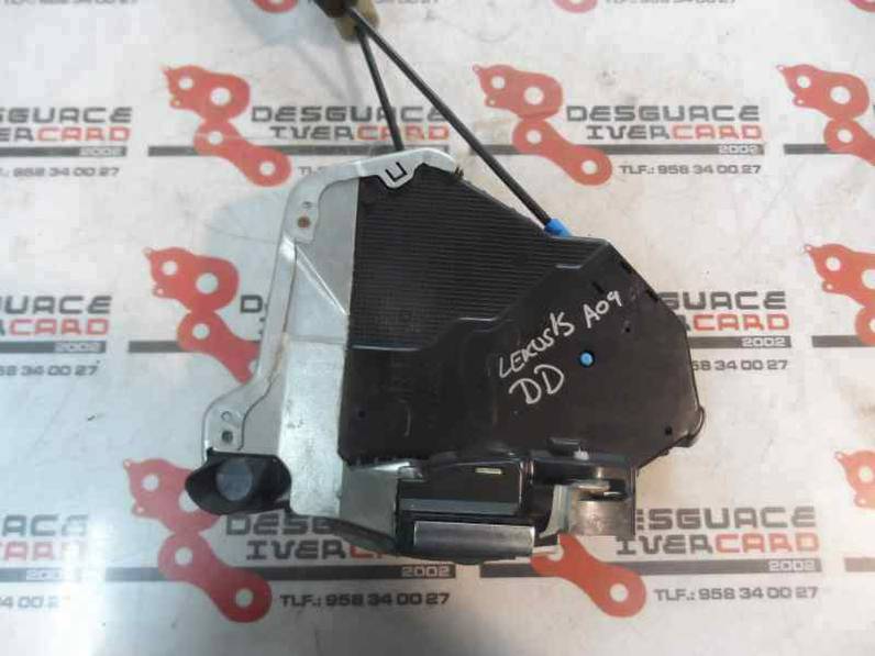 CERRADURA PUERTA DELANTERA DERECHA TOYOTA LEXUS IS 200 2009