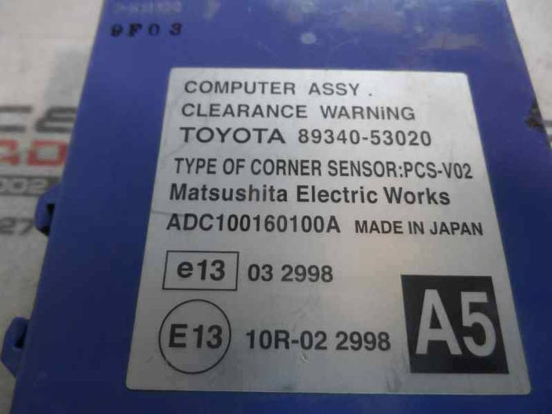 MODULO ELECTRONICO TOYOTA LEXUS IS 200 2009