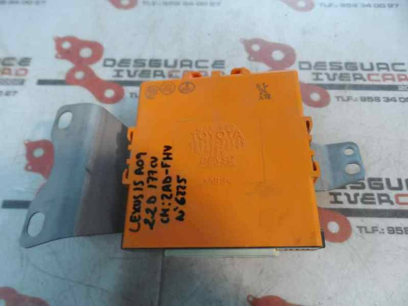 MODULO ELECTRONICO TOYOTA LEXUS IS 200 2009