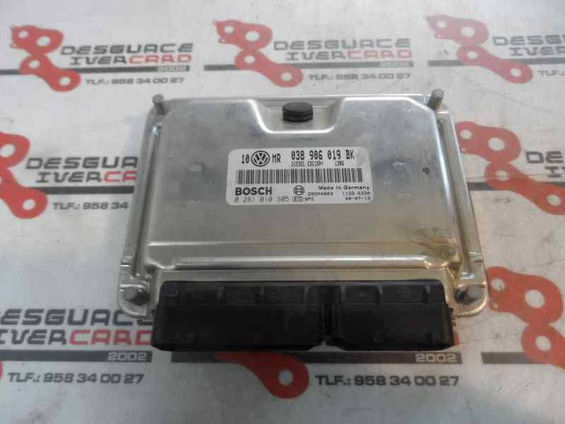 CENTRALITA MOTOR UCE VOLKSWAGEN PASSAT BERLINA 2000 1.9 TDI (116 CV)