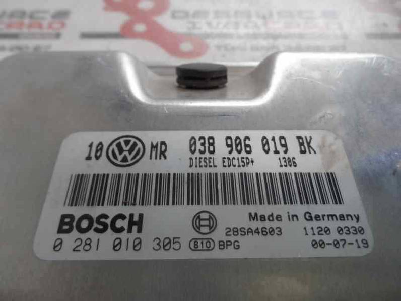 CENTRALITA MOTOR UCE VOLKSWAGEN PASSAT BERLINA 2000 1.9 TDI (116 CV)