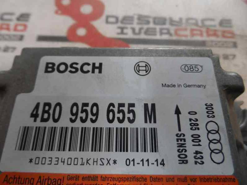 CENTRALITA AIRBAG AUDI A6 BERLINA 2001 2.5 V6 24V TDI (155 CV)