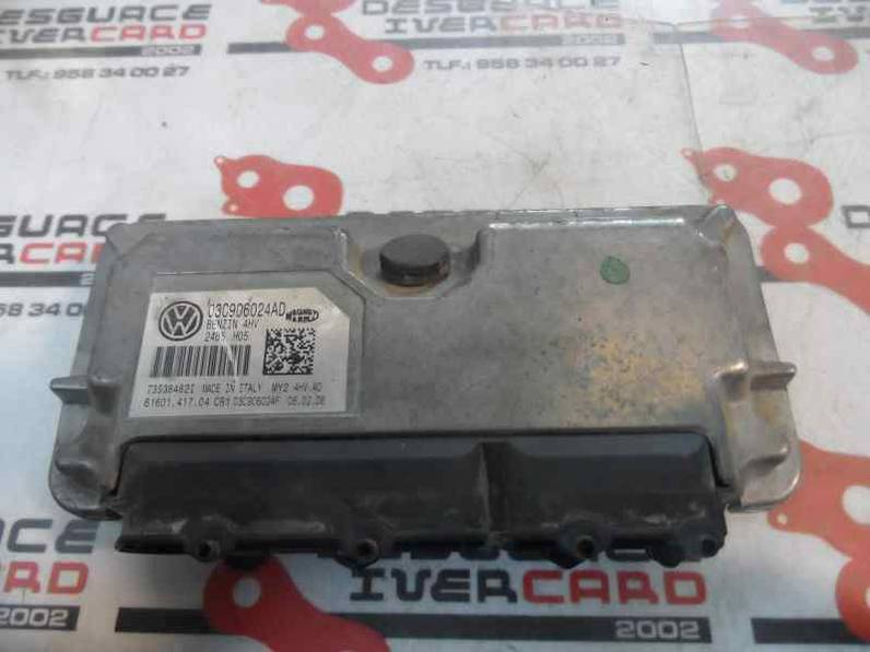 CENTRALITA MOTOR UCE VOLKSWAGEN POLO 2008 1.4 16V (80 CV)