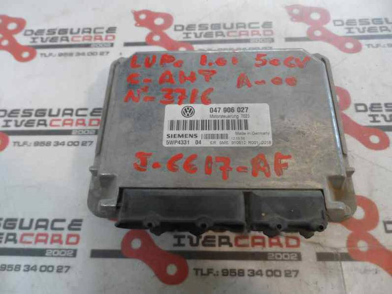 CENTRALITA MOTOR UCE VOLKSWAGEN LUPO 2000