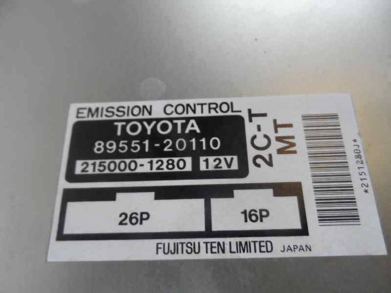 MODULO ELECTRONICO TOYOTA CARINA 1994 2.0 TURBODIESEL (83 CV)