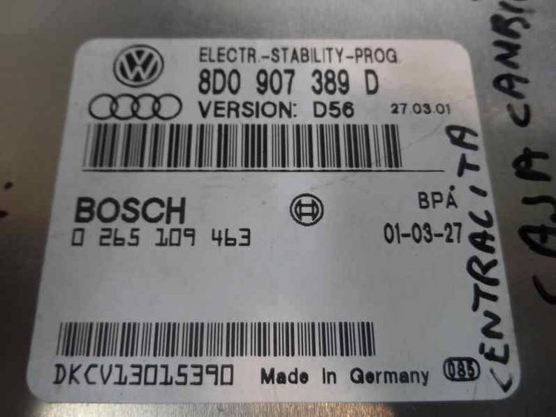 CENTRALITA CAMBIO AUTOMATICO VOLKSWAGEN PASSAT BERLINA 2000 2.5 V6 TDI (150 CV)