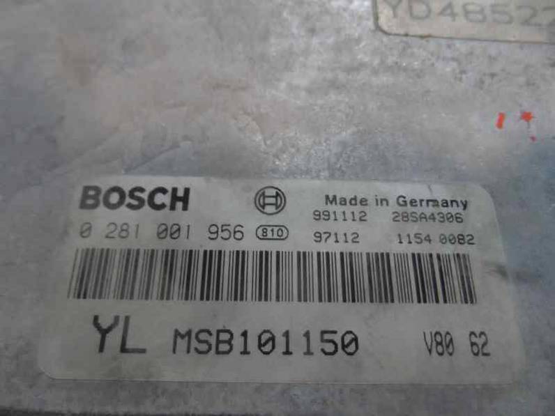 CENTRALITA MOTOR UCE MG ROVER SERIE 25 2000 2.0 IDT (101 CV)