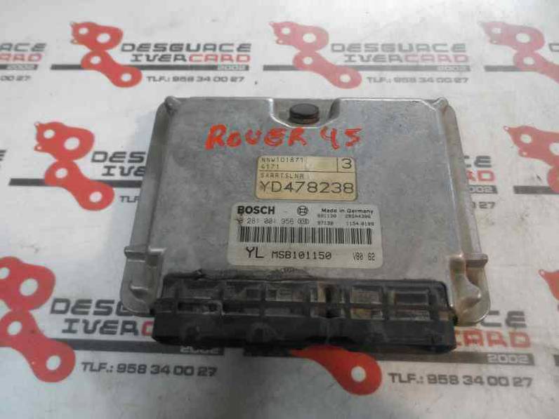 CENTRALITA MOTOR UCE MG ROVER SERIE 45 2000 2.0 TD (113 CV)