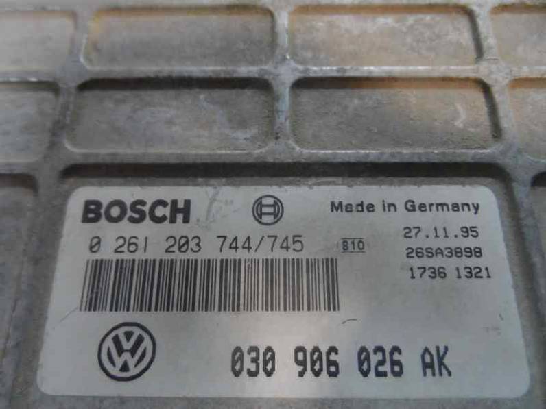 CENTRALITA MOTOR UCE VOLKSWAGEN POLO BERLINA 1995 1.4 (60 CV)