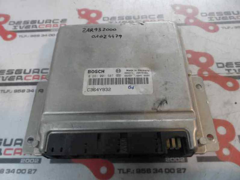 CENTRALITA MOTOR UCE ALFA ROMEO 156 1998 1.9 JTD (105 CV)