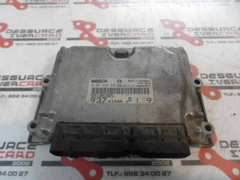 CENTRALITA MOTOR UCE ALFA ROMEO 147 2003 1.9 JTD (116 CV)