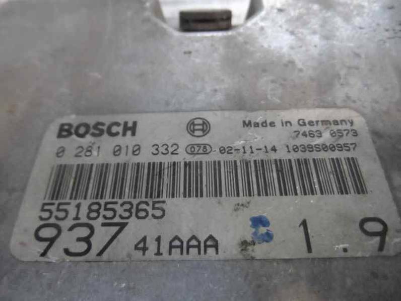 CENTRALITA MOTOR UCE ALFA ROMEO 147 2003 1.9 JTD (116 CV)