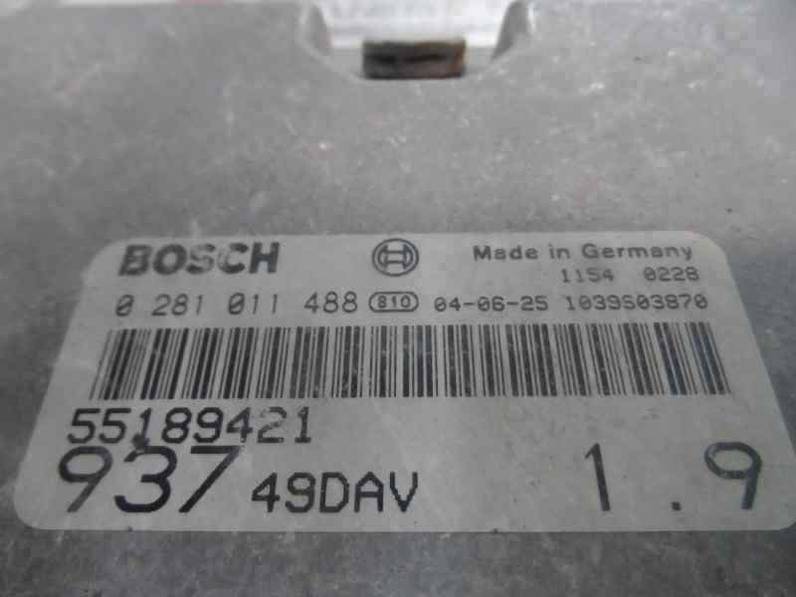 CENTRALITA MOTOR UCE ALFA ROMEO 147 2004 1.9 JTD (116 CV)