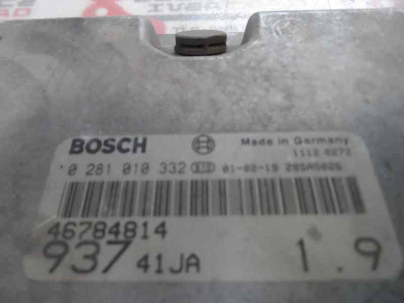 CENTRALITA MOTOR UCE ALFA ROMEO 147 2001 1.9 JTD (116 CV)