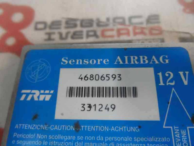 CENTRALITA AIRBAG FIAT PUNTO BERLINA 2003 1.2 (60 CV)