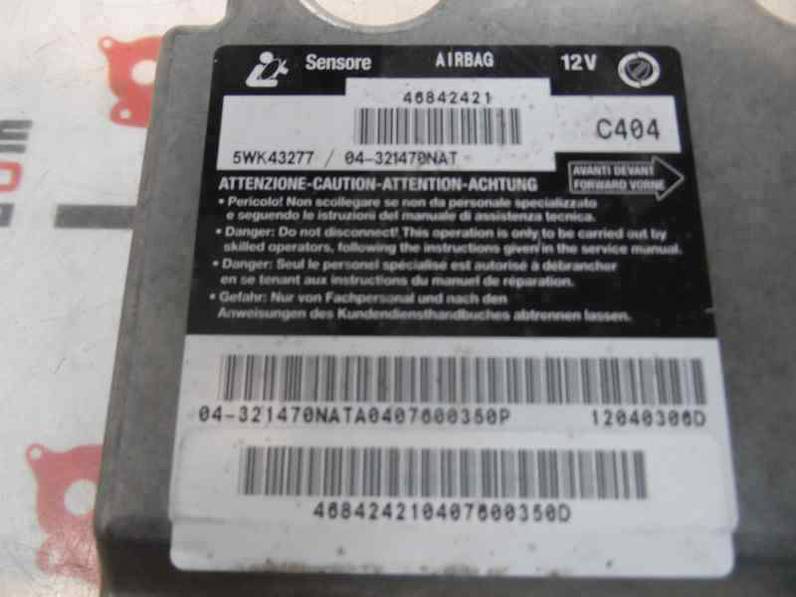 CENTRALITA AIRBAG ALFA ROMEO 147 2005 1.6 16V (105 CV)