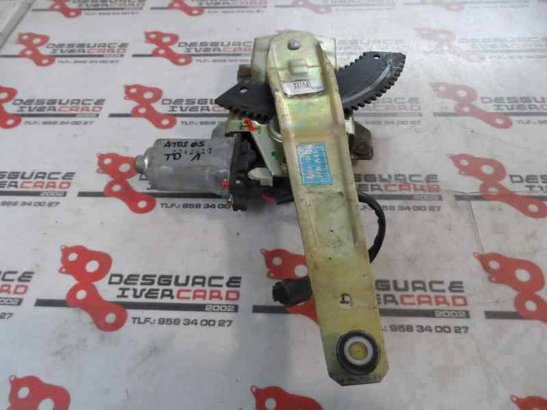 MOTOR ELEVALUNAS TRASERO DERECHO HYUNDAI ATOS PRIME 2004 1.1 12V (58 CV)