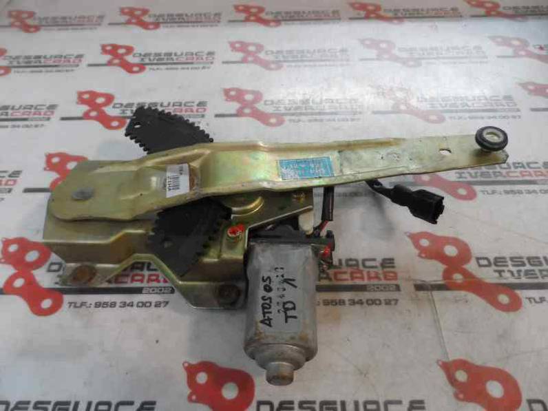 MOTOR ELEVALUNAS TRASERO DERECHO HYUNDAI ATOS PRIME 2004 1.1 12V (58 CV)