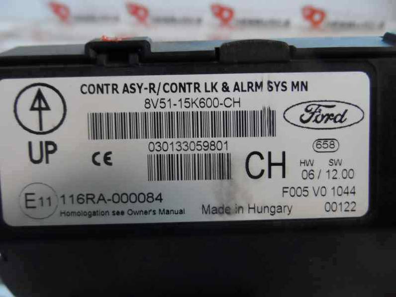 CENTRALITA CHECK CONTROL FORD FIESTA 2010 1.4 TDCI (69 CV)
