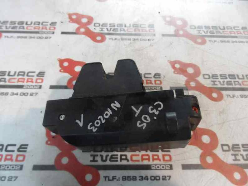 CERRADURA MALETERO PORTON CITROEN C3 2005 1.4 HDI (68 CV)