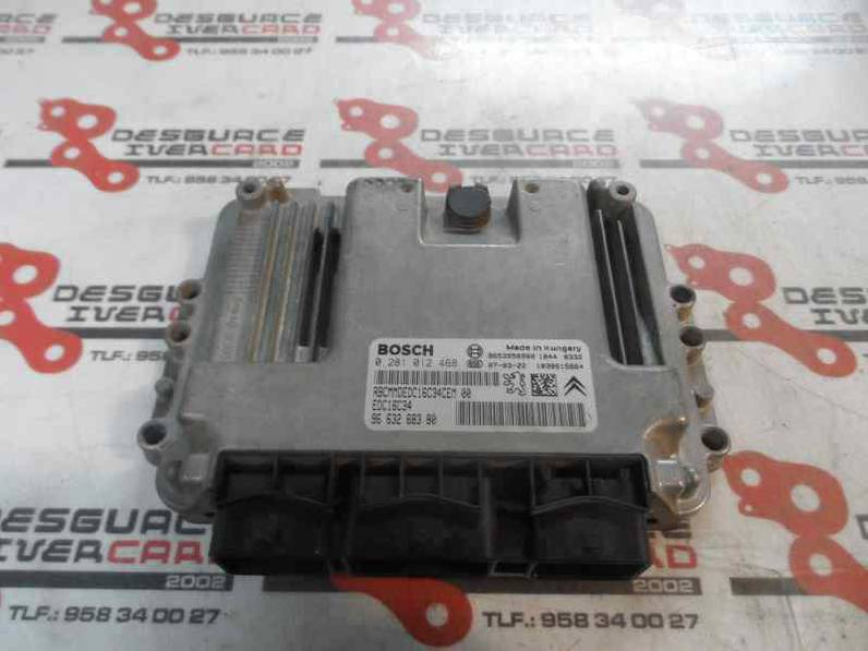 CENTRALITA MOTOR UCE CITROEN XSARA PICASSO 2007 1.6 16V HDI (90 CV)