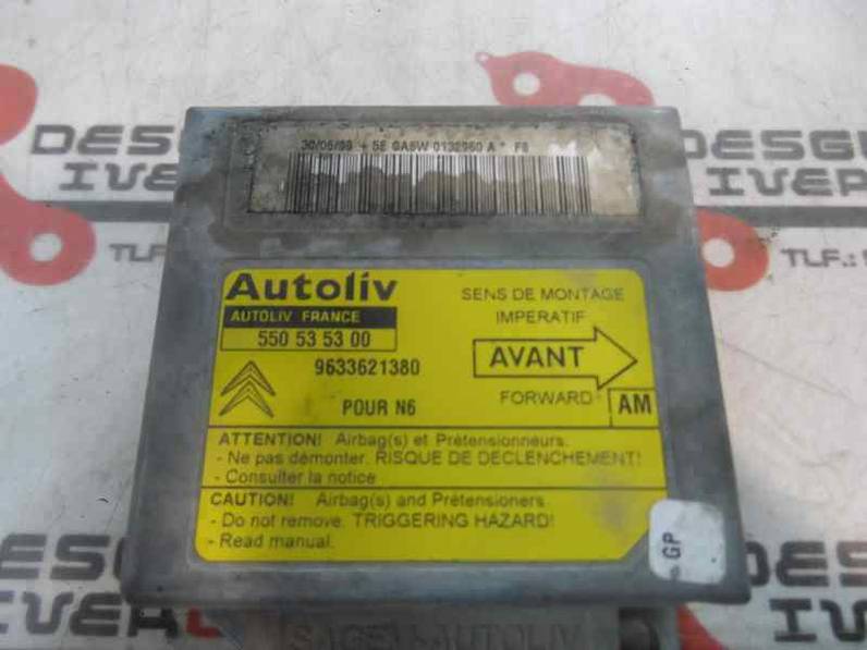 CENTRALITA AIRBAG CITROEN XSARA BERLINA 1998 1.9 TURBODIESEL (90 CV)