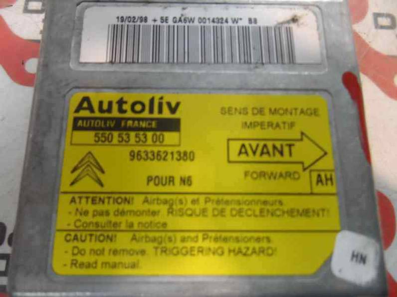 CENTRALITA AIRBAG CITROEN XSARA BERLINA 1998 1.9 TURBODIESEL (90 CV)