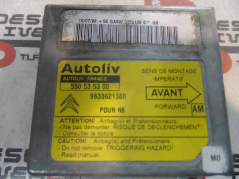 CENTRALITA AIRBAG CITROEN XSARA BERLINA 1998 1.9 D (68 CV)