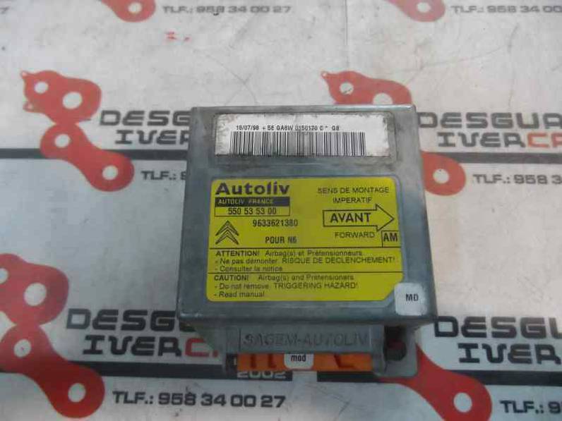CENTRALITA AIRBAG CITROEN XSARA BERLINA 1998 1.9 D (68 CV)