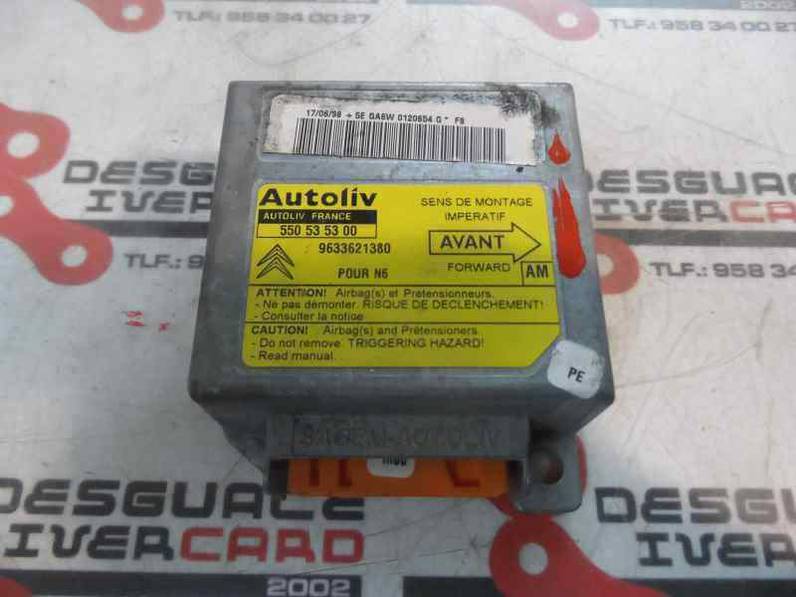 CENTRALITA AIRBAG CITROEN XSARA BERLINA 1998 1.9 TURBODIESEL (90 CV)