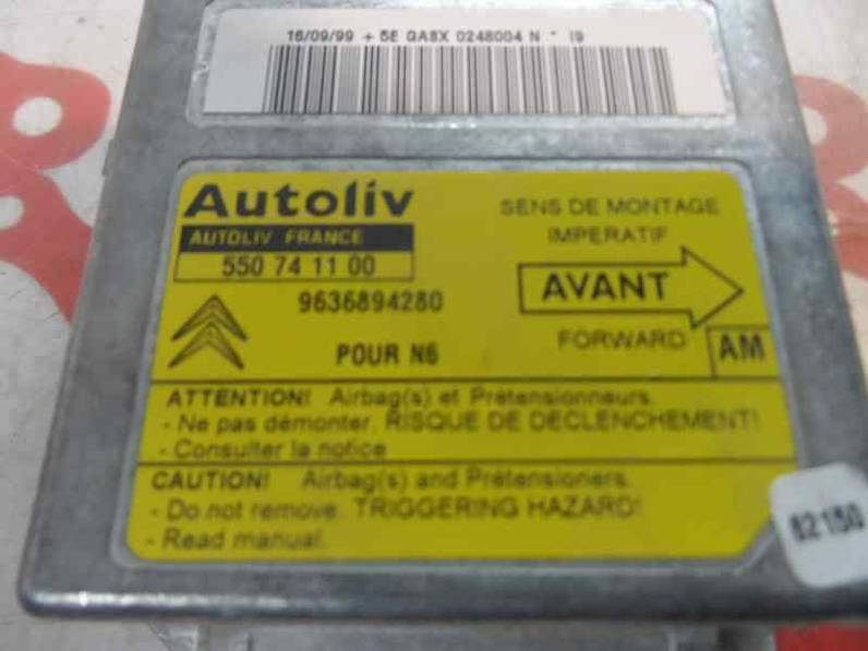 CENTRALITA AIRBAG CITROEN XSARA BERLINA 1997 1.9 D (68 CV)