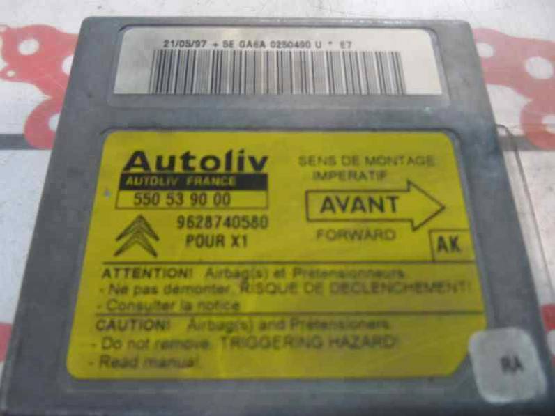 CENTRALITA AIRBAG CITROEN XANTIA BERLINA 1997 1.9 TURBODIESEL (75 CV)
