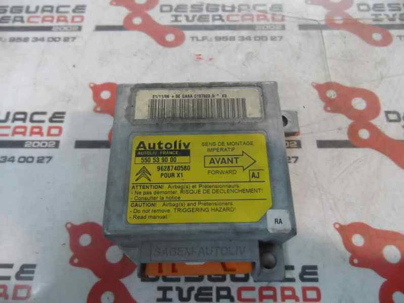CENTRALITA AIRBAG CITROEN XANTIA BERLINA 1997 1.9 TURBODIESEL (75 CV)