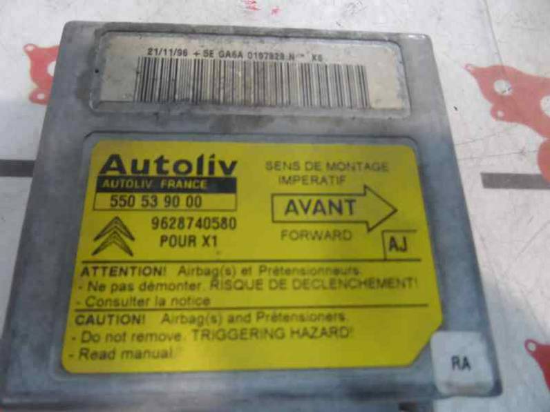 CENTRALITA AIRBAG CITROEN XANTIA BERLINA 1997 1.9 TURBODIESEL (75 CV)