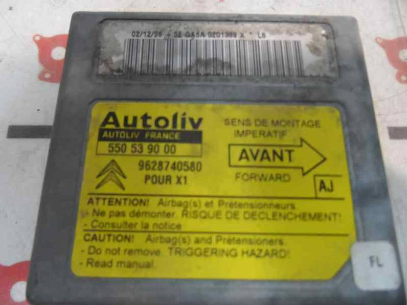 CENTRALITA AIRBAG CITROEN XANTIA BERLINA 1997 1.9 TURBODIESEL (90 CV)