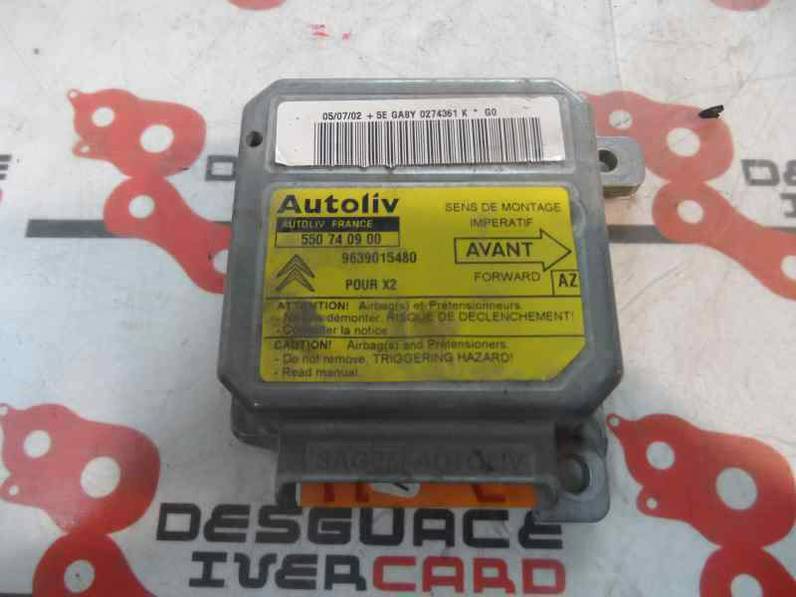 CENTRALITA AIRBAG CITROEN XANTIA BERLINA 1997 1.9 TURBODIESEL (90 CV)