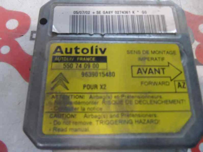 CENTRALITA AIRBAG CITROEN XANTIA BERLINA 1997 1.9 TURBODIESEL (90 CV)
