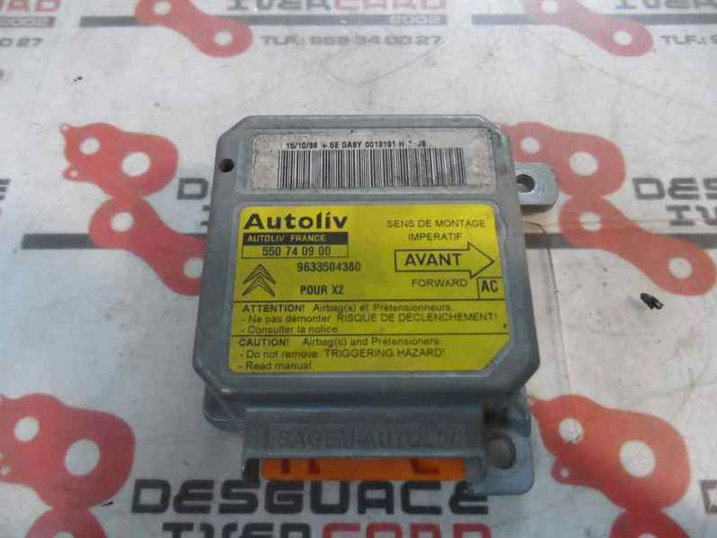 CENTRALITA AIRBAG CITROEN XANTIA BERLINA 1998