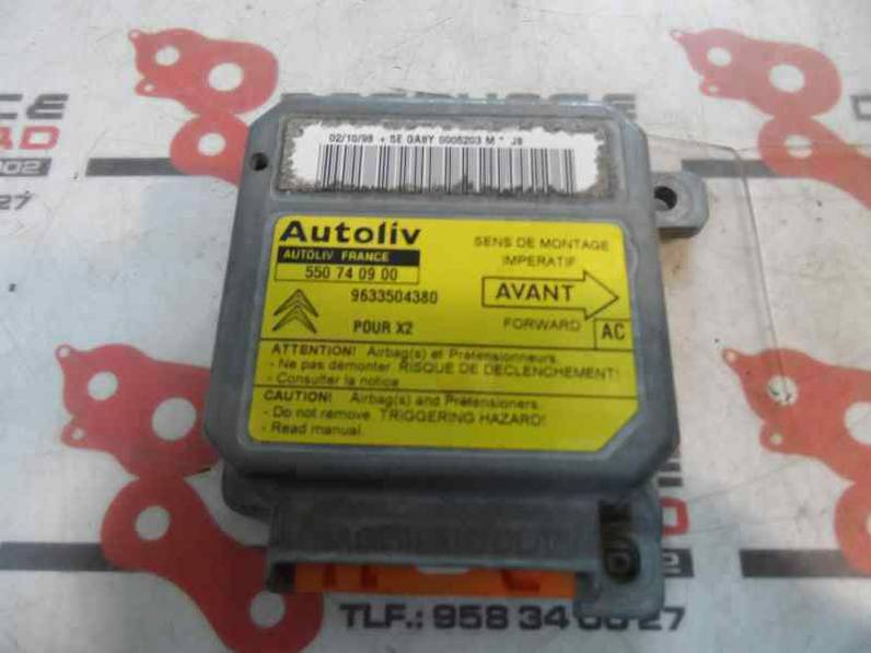 CENTRALITA AIRBAG CITROEN XANTIA BERLINA 1998