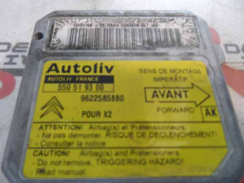 CENTRALITA AIRBAG CITROEN XANTIA BERLINA 1998 1.9 TURBODIESEL (75 CV)