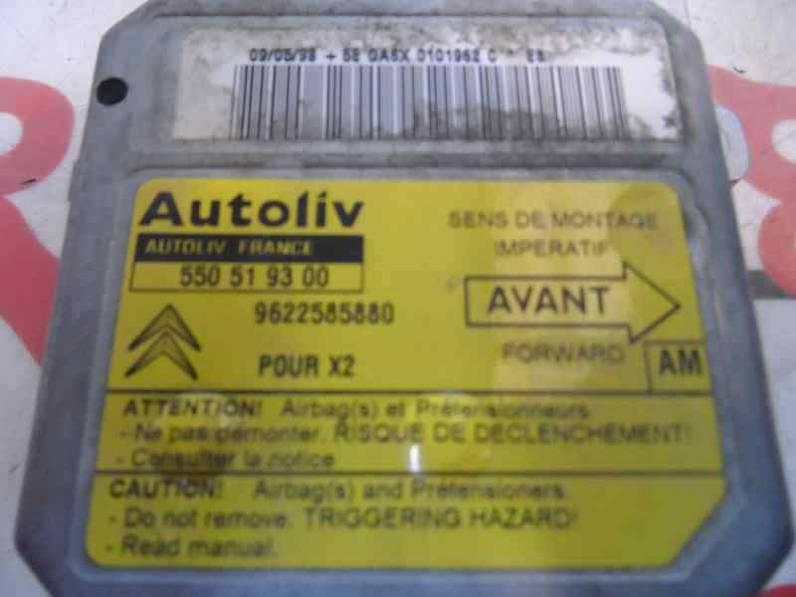 CENTRALITA AIRBAG CITROEN XANTIA BERLINA 1998 1.8 16V
