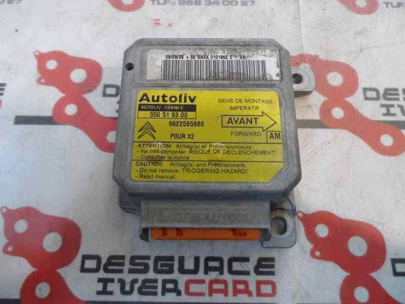 CENTRALITA AIRBAG CITROEN XANTIA BERLINA 1998 1.8 16V