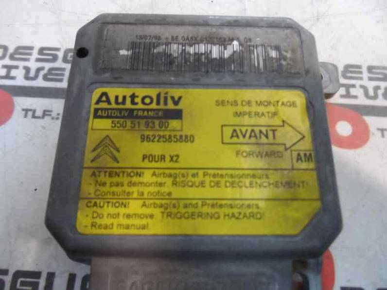 CENTRALITA AIRBAG CITROEN XANTIA BERLINA 1998