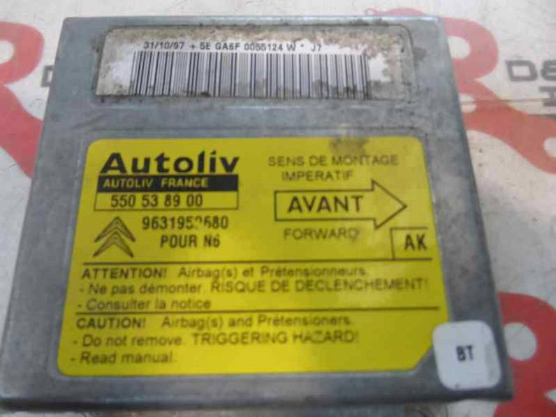 CENTRALITA AIRBAG CITROEN XANTIA BERLINA 1995 1.8 (101 CV)