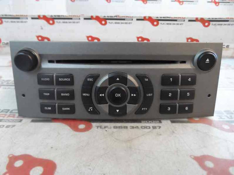 SISTEMA AUDIO RADIO CD CITROEN C5 BERLINA 2005 1.6 16V HDI FAP (109 CV)