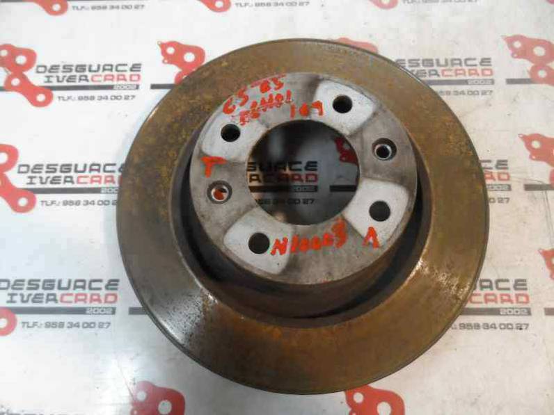 DISCO FRENO TRASERO CITROEN C5 BERLINA 2005 1.6 16V HDI FAP (109 CV)