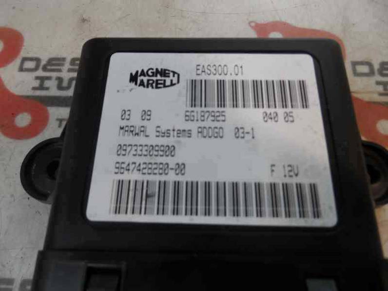 CENTRALITA CHECK CONTROL CITROEN C5 BERLINA 2005 1.6 16V HDI FAP (109 CV)