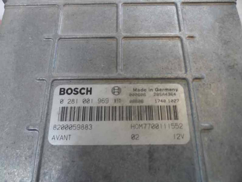 CENTRALITA MOTOR UCE RENAULT MEGANE I FASE 2 BERLINA 2000 1.9 DTI D (98 CV)